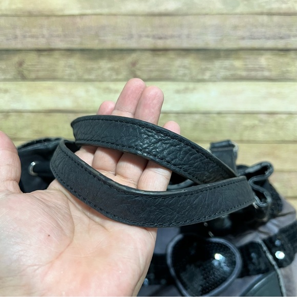 Juicy Couture Grey Velour Bejeweled Shoulder Bag - Picture 8 of 10